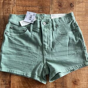 American Eagle Outfitters Women's Green Jean Shorts 00 24w